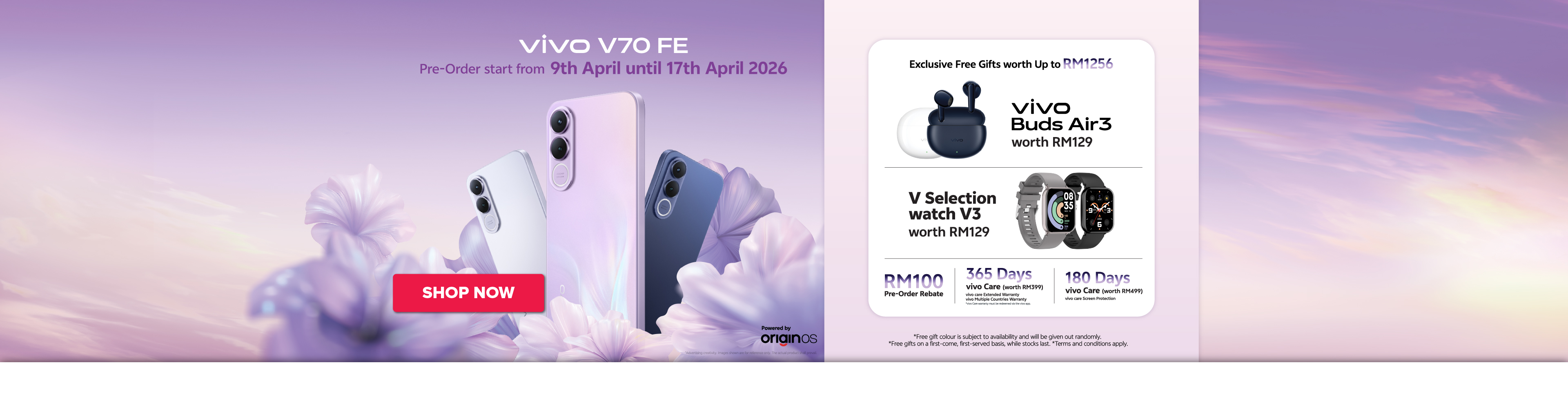 Vivo V70 FE Pre-order