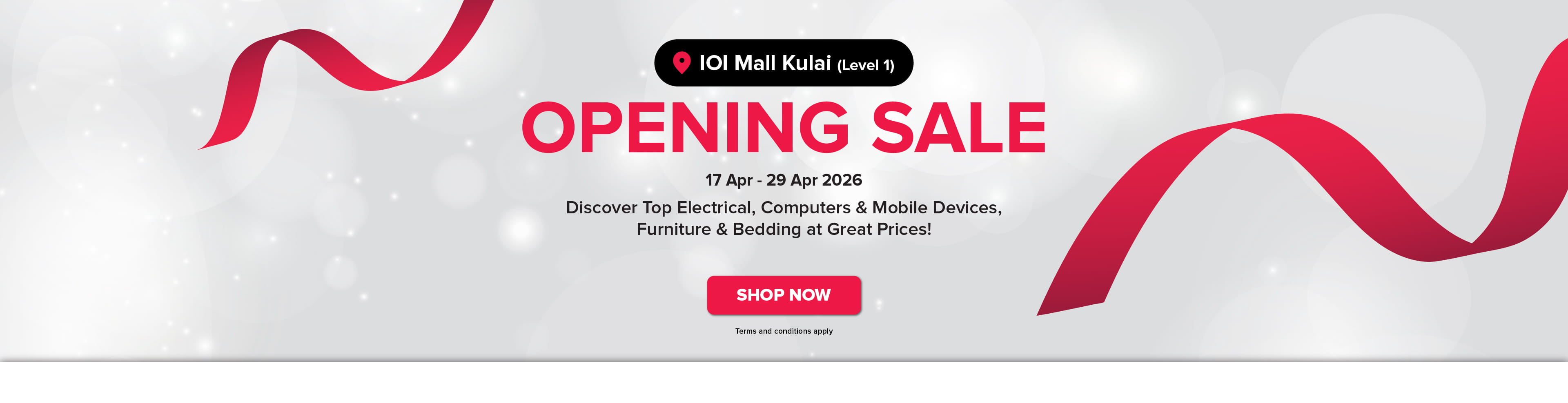 Harvey Norman IOI Mall Kulai Soft Opening