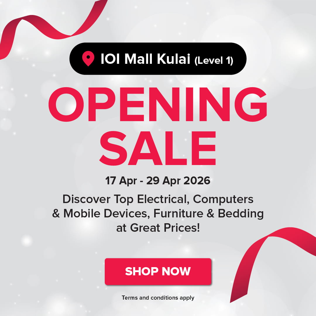 Harvey Norman IOI Mall Kulai Soft Opening