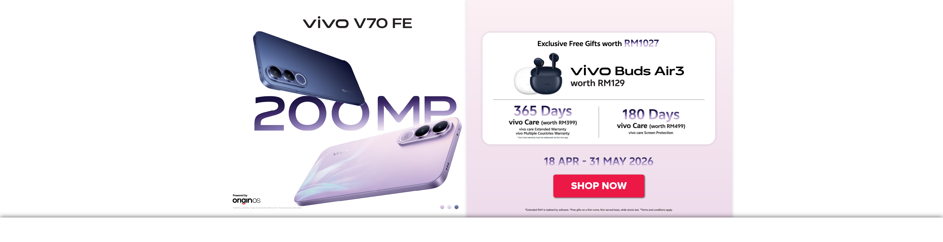 Vivo V70 FE Launch