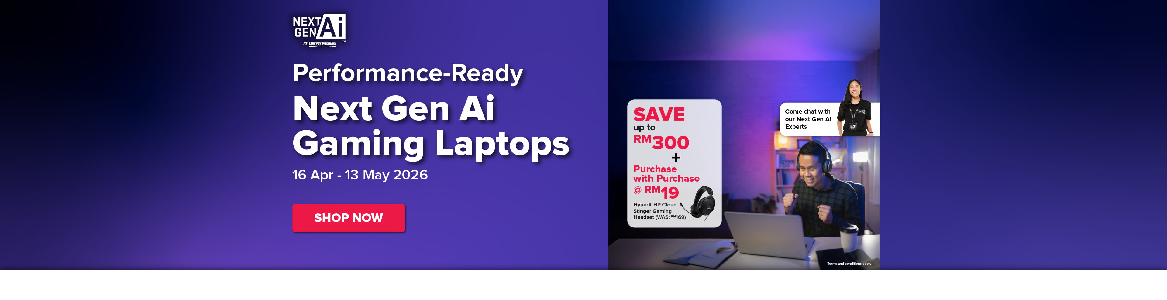 Performance-ready Next Gen AI Gaming Laptops