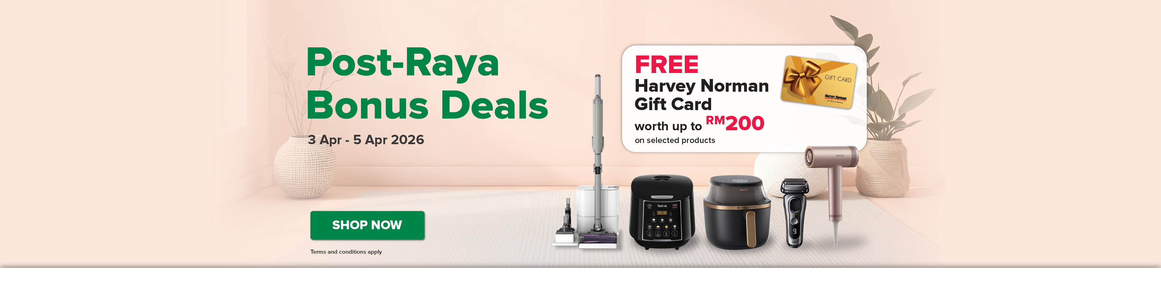 Post Raya Small Appliances Promotion