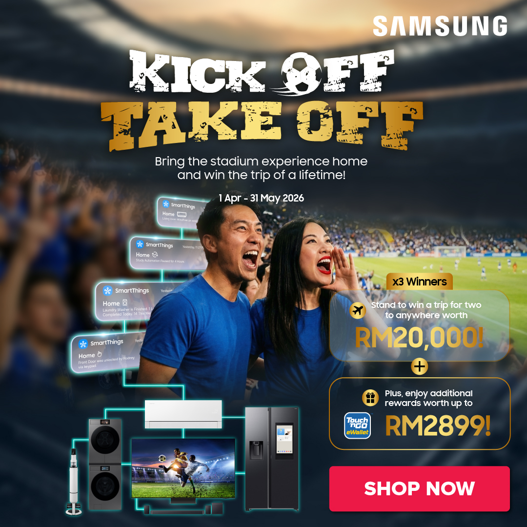 Samsung Kick Off Take Off