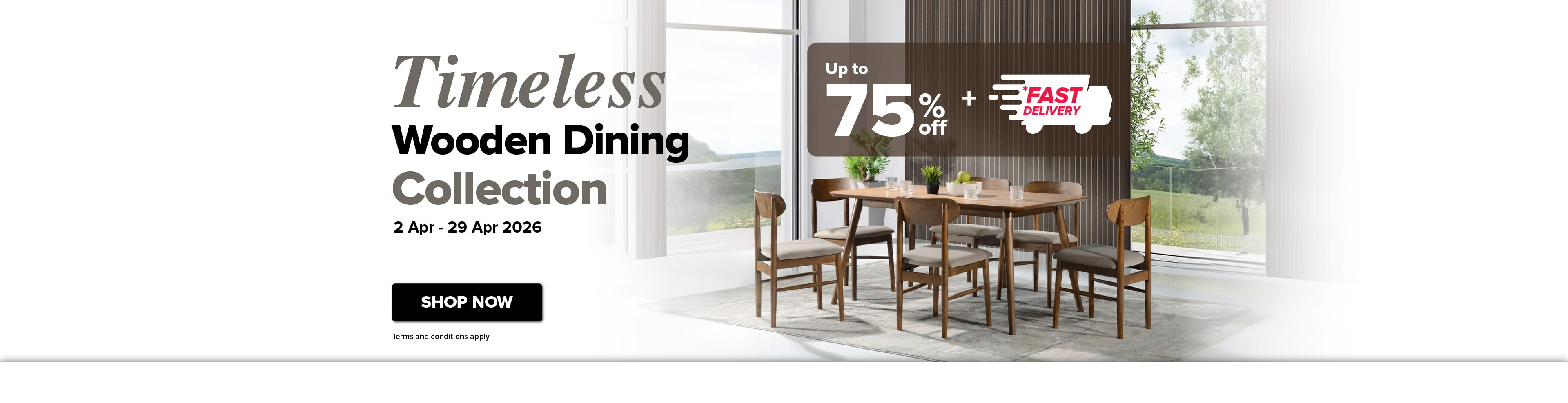 Timeless Wooden Dining Collection