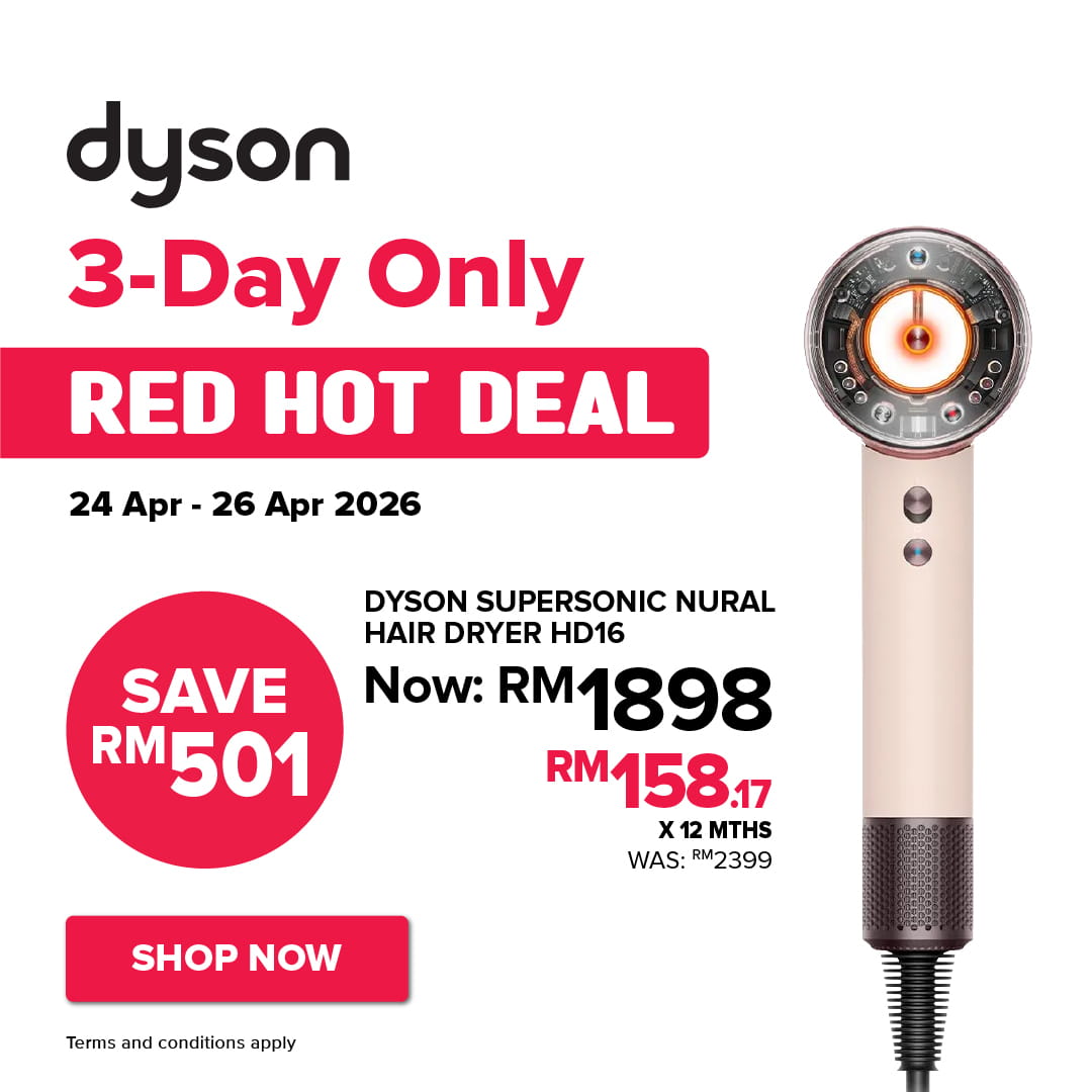 Dyson 3-Day Only Red Hot Deal - Supersonic Hair Dryer