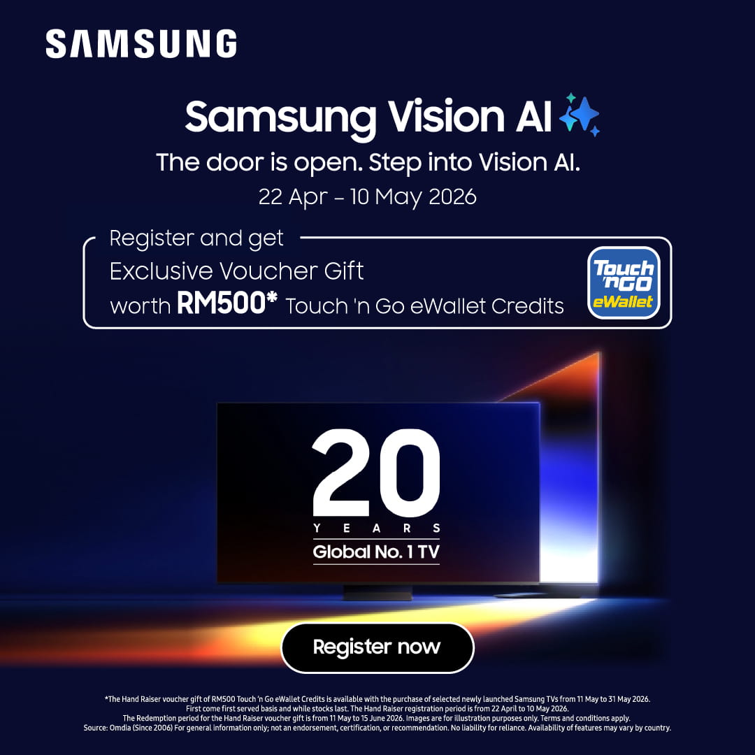 New 2026 Samsung AI TV - Handraiser