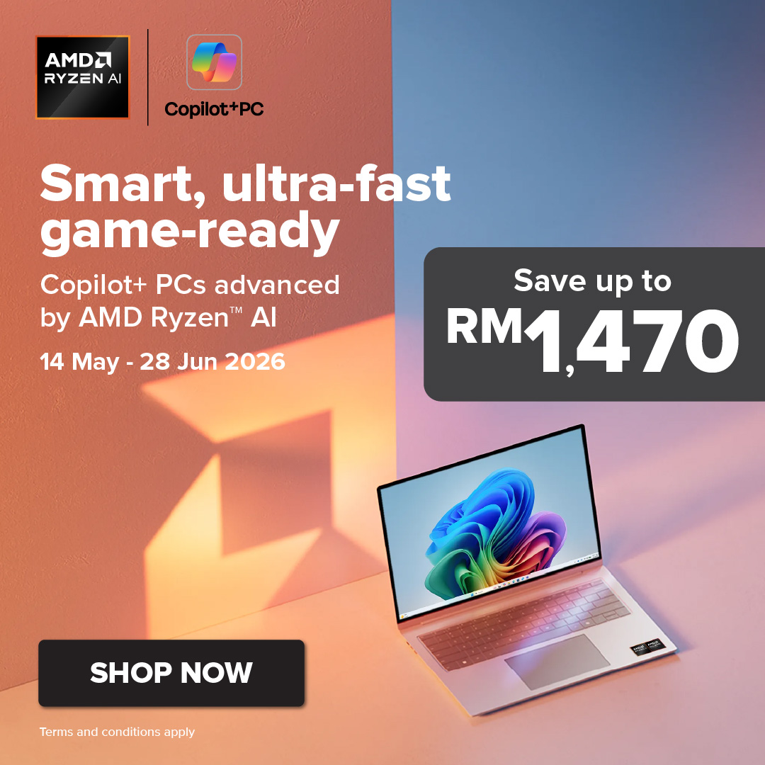 AMD - Smart, Ultra-fast, game-ready (14 May - 28 Jun 2026) - Homepage Mobile