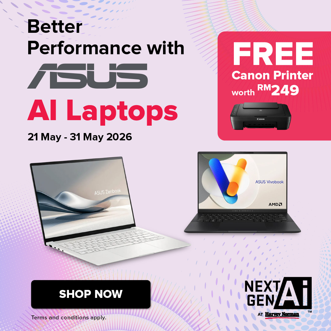 Better Performance with ASUS Ai Laptops (21 May - 31 May 2026) - Homepage Mobile