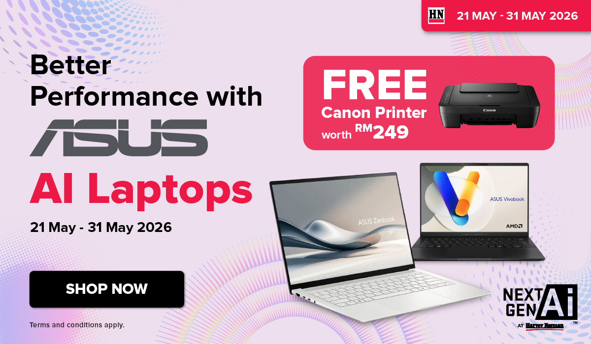 Better Performance with ASUS Ai Laptops (21 May - 31 May 2026) - Promo Banner