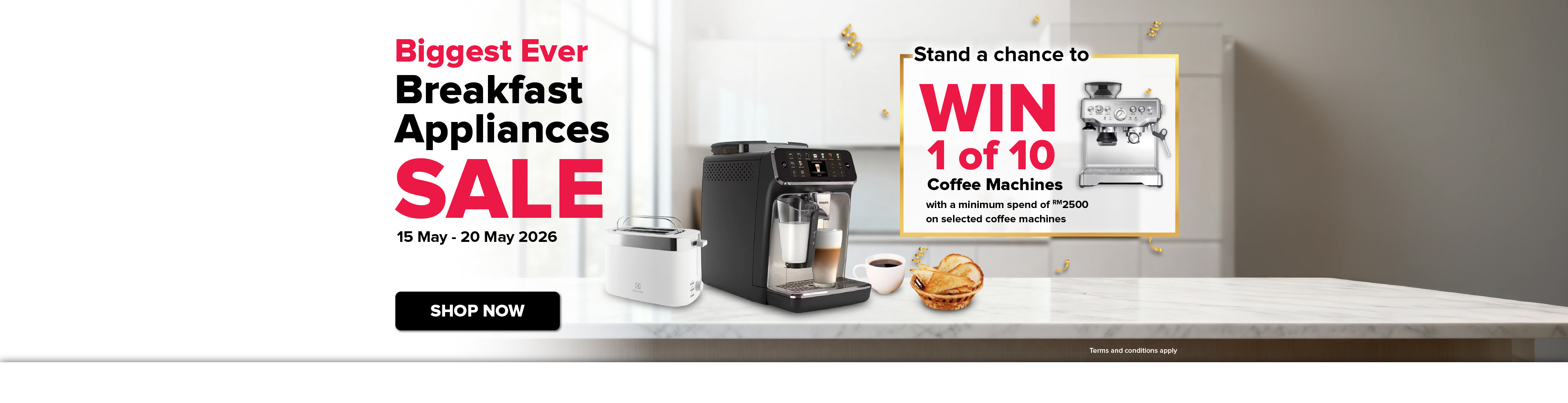 Biggest Ever Breakfast Appliances Sale