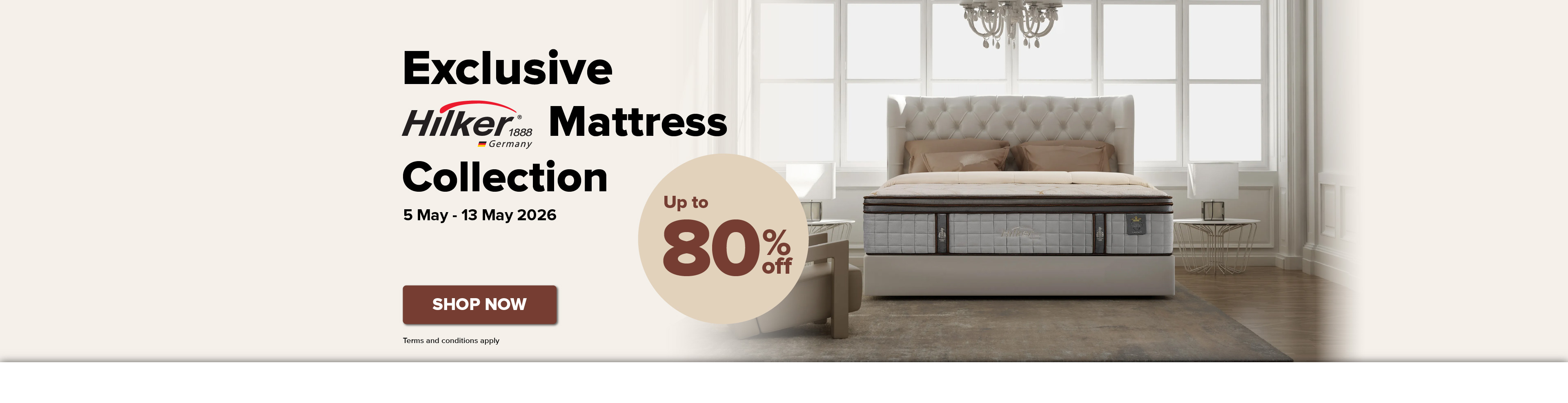 Exclusive Hilker Mattress Collection