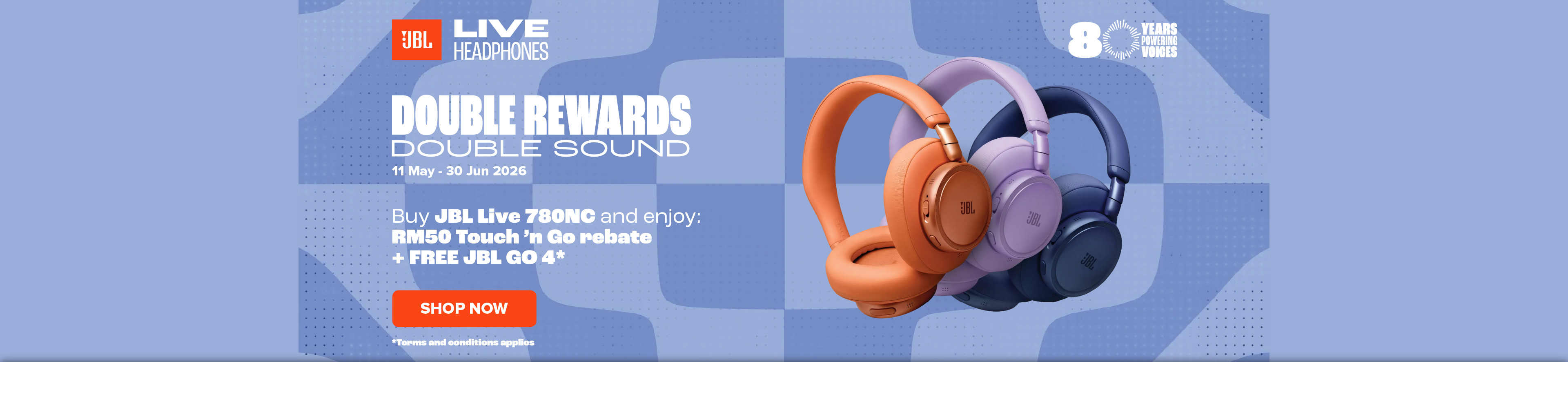 JBL Double Rewards Double Sound (11 May - 30 Jun 2026) - Homepage Desktop