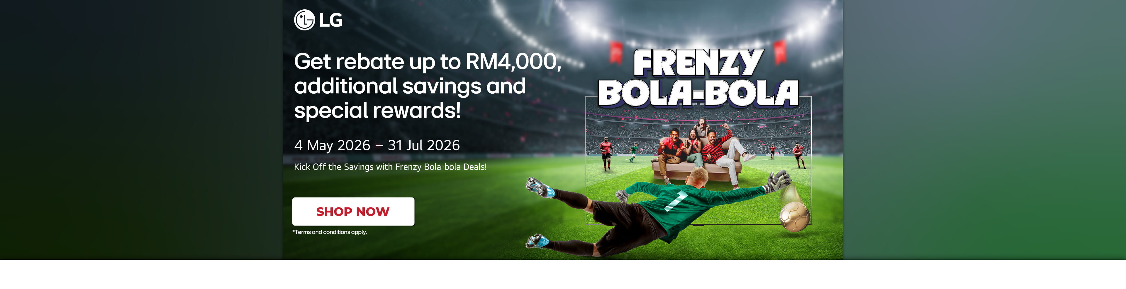 LG Frenzy Bola Bola 2026
