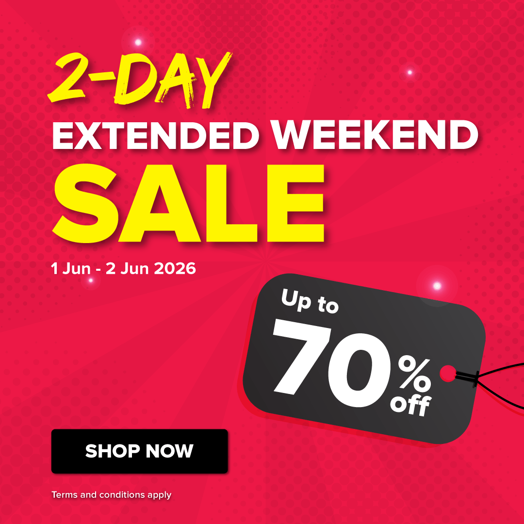 2-Day Extended Weekend Sale