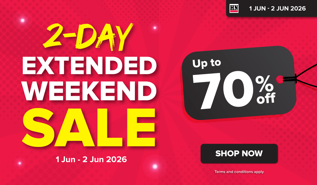 2-Day Extended Weekend Sale