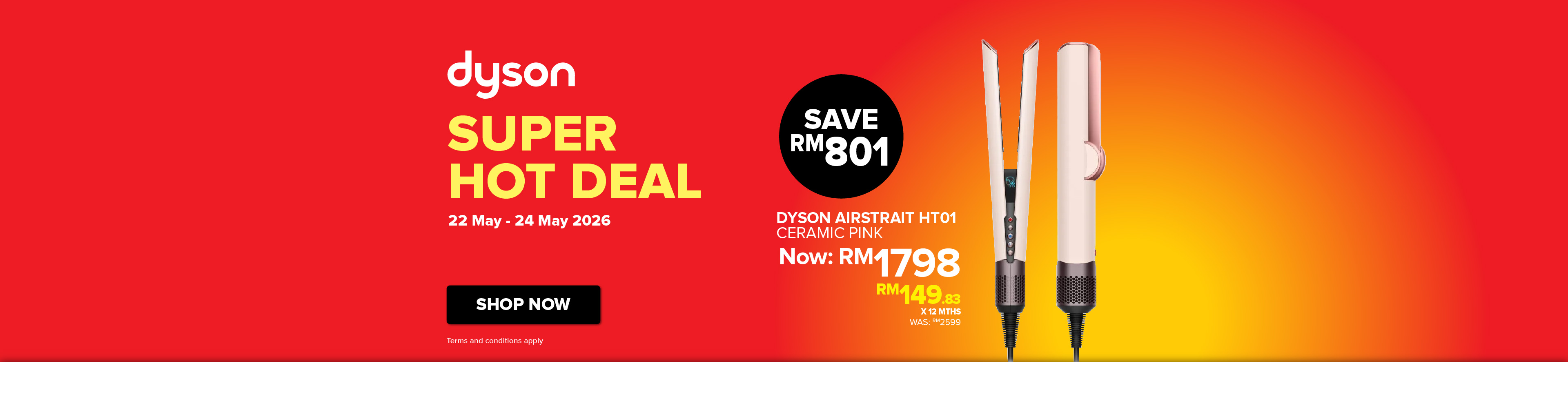 Dyson Super Hot Deal Airstrait