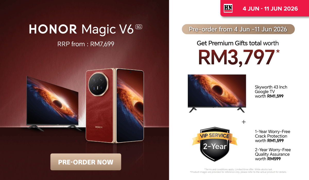 Honor Magic V6 Pre-order (04 Jun - 11 Jun 2026) - Promo Banner