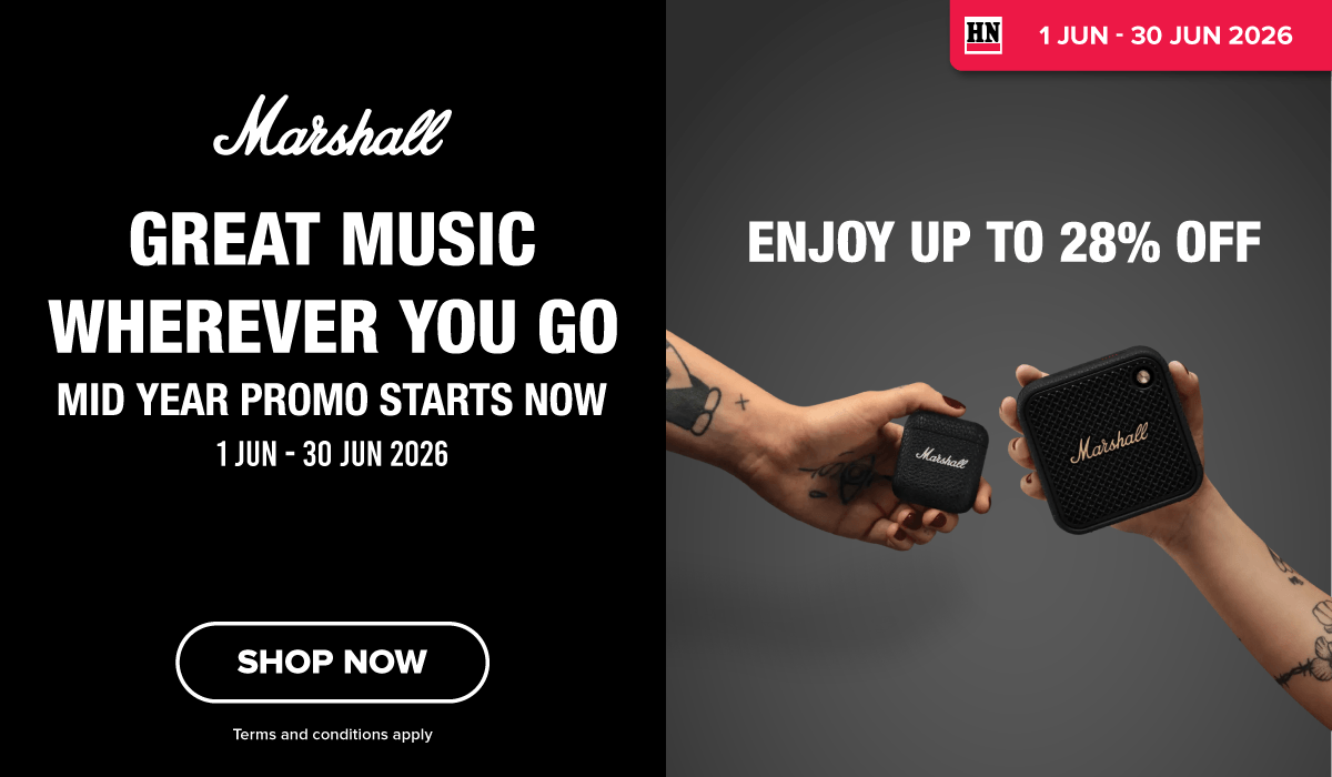 Marshall Great Music Wherever You Go (01 Jun - 30 Jun 2026) - Promo Banner