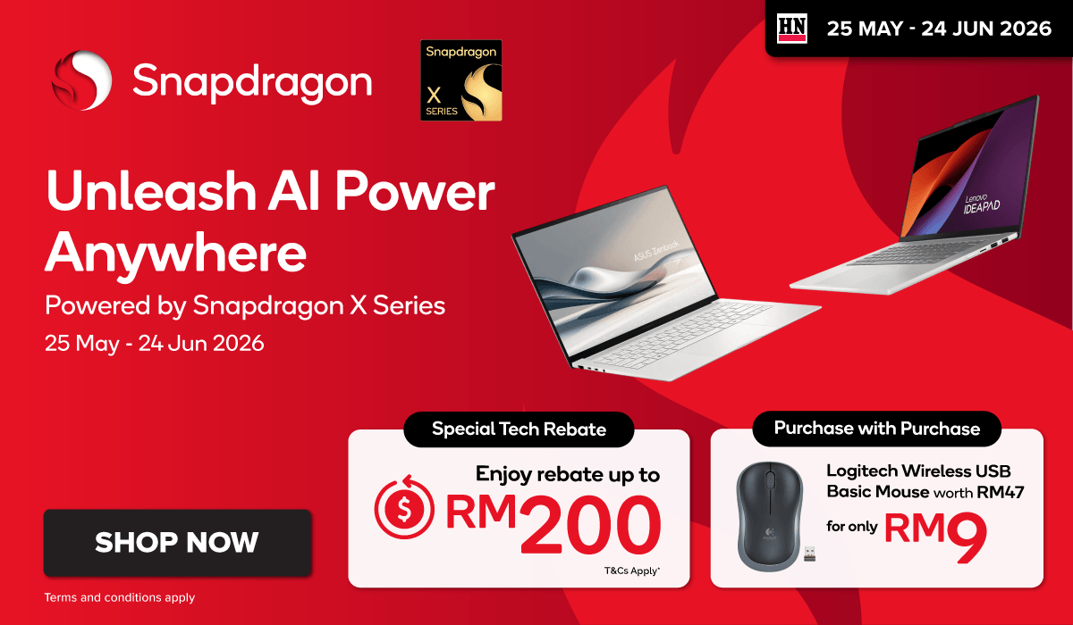 Unleash AI Power Anywhere Powered by Snapdragon X Series (25 May - 24 Jun 2026) - Promo Banner