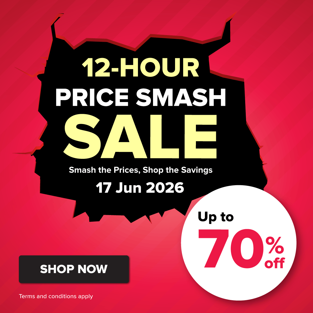 12-Hour Price Smash Sale