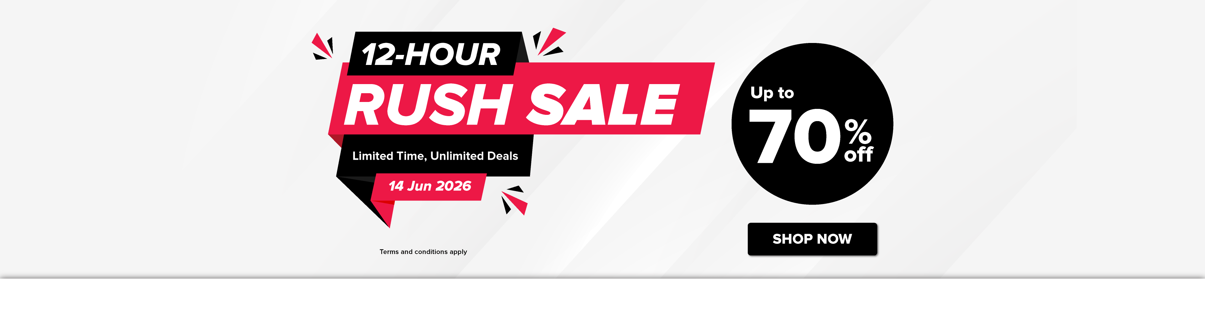 12-Hour Rush Sale