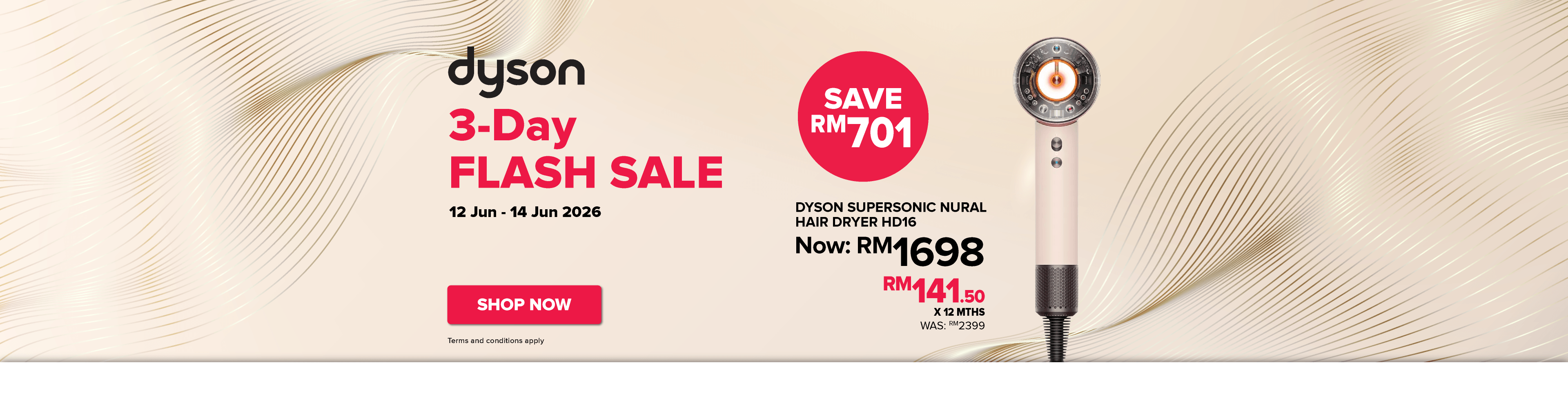 Dyson 3-Day Flash Sale