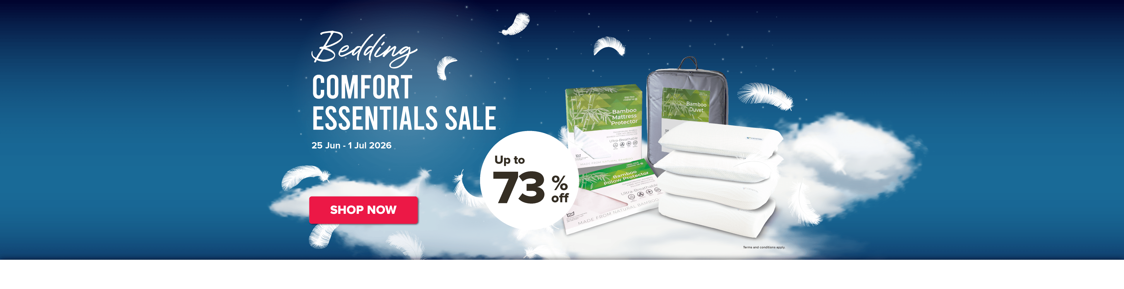 Bedding Comfort Essentials Sale