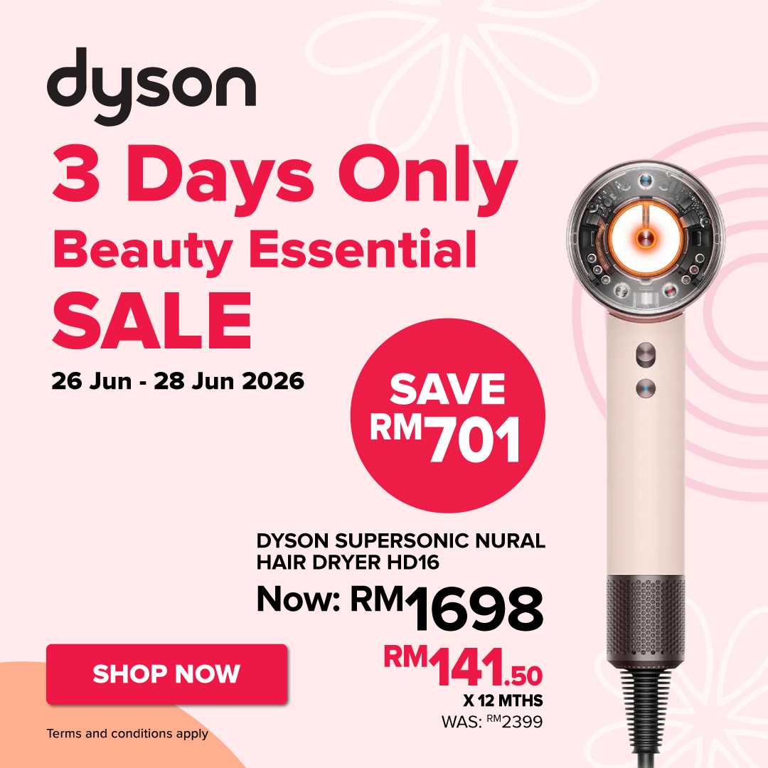 Dyson 3 Days Only Beauty Essential SALE