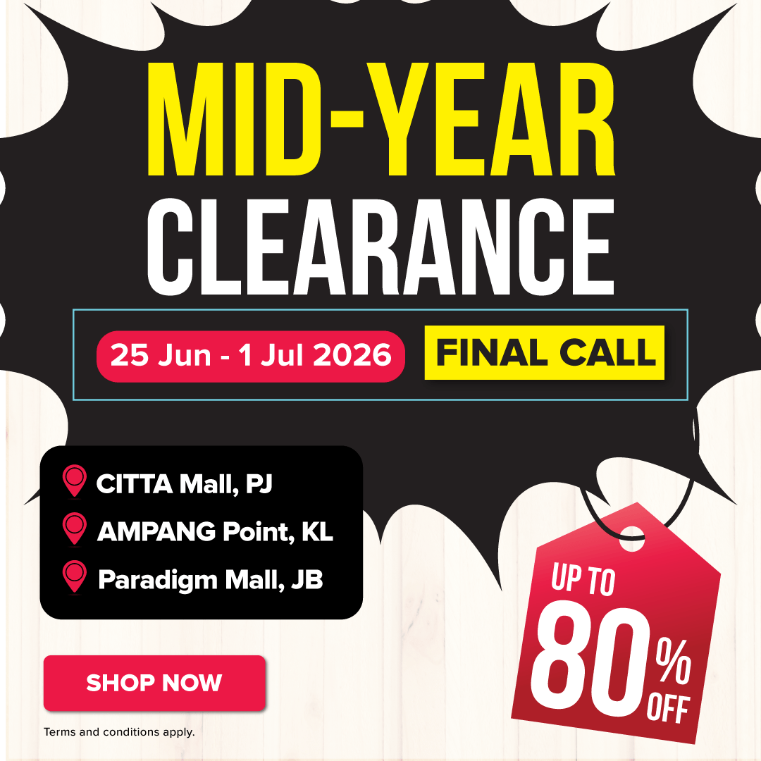 Factory Outlet Mid Year Clearance Final Call