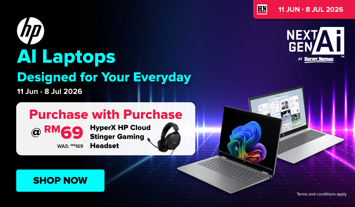 HP AI Laptops Designed for Your Everyday (11 Jun - 08 Jul 2026) - Promo Banner