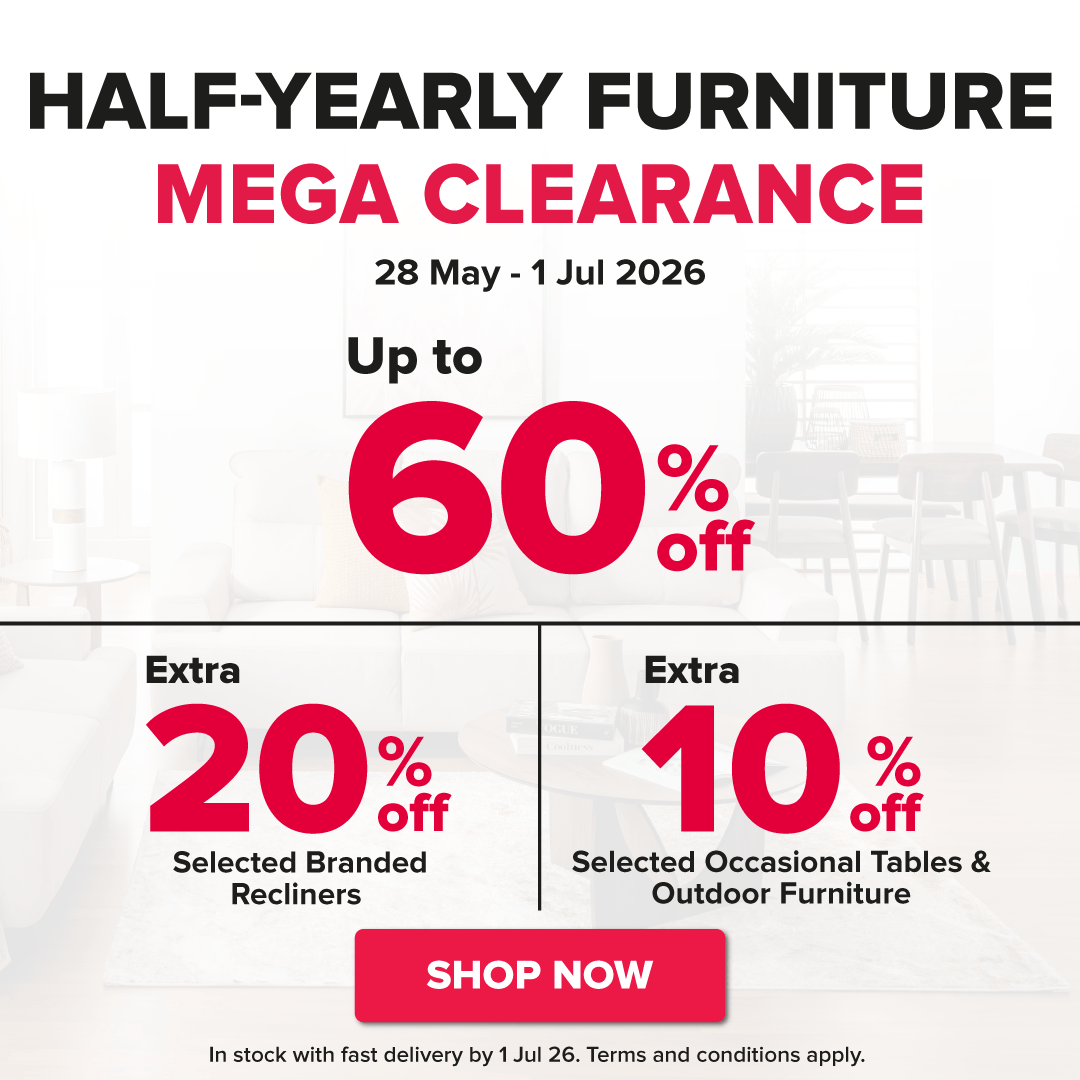 Half-Yearly Furniture Mega Clearance
