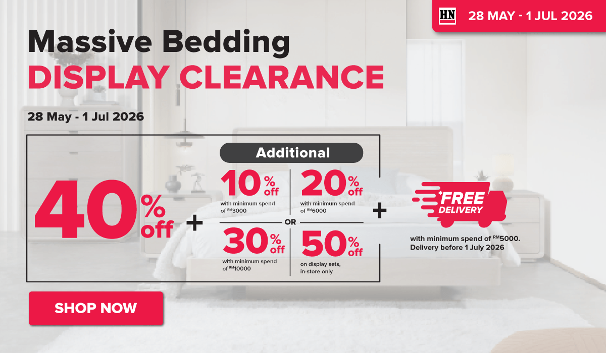 Massive Bedding Display Clearance