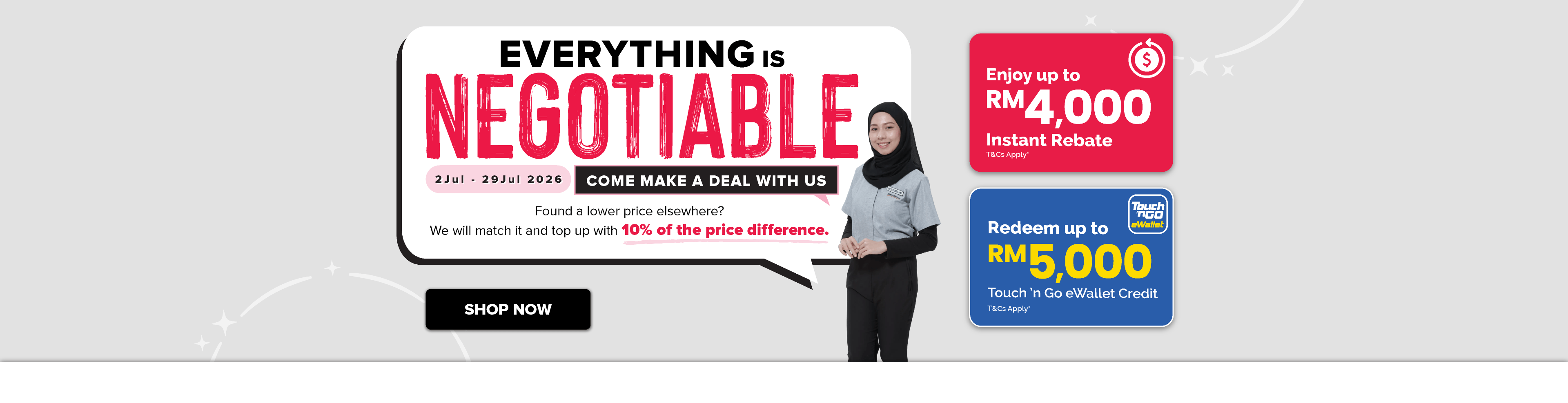 Everything Is Negotiable