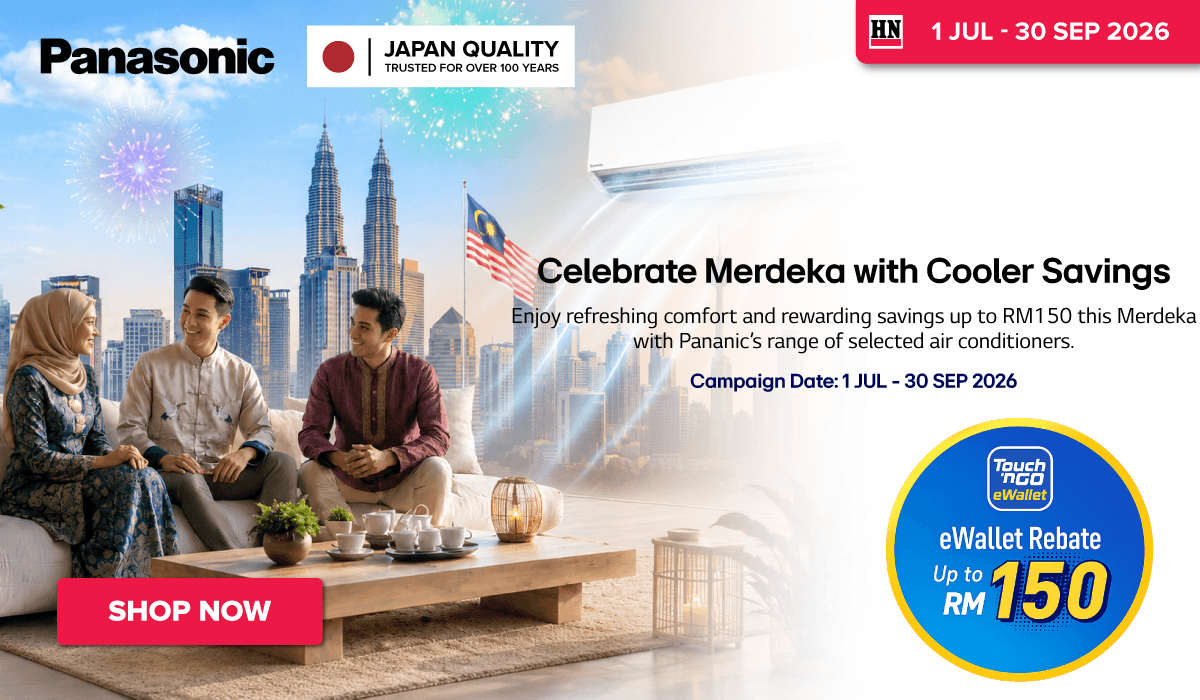 Panasonic Celebrate Merdeka With Cooler Savings