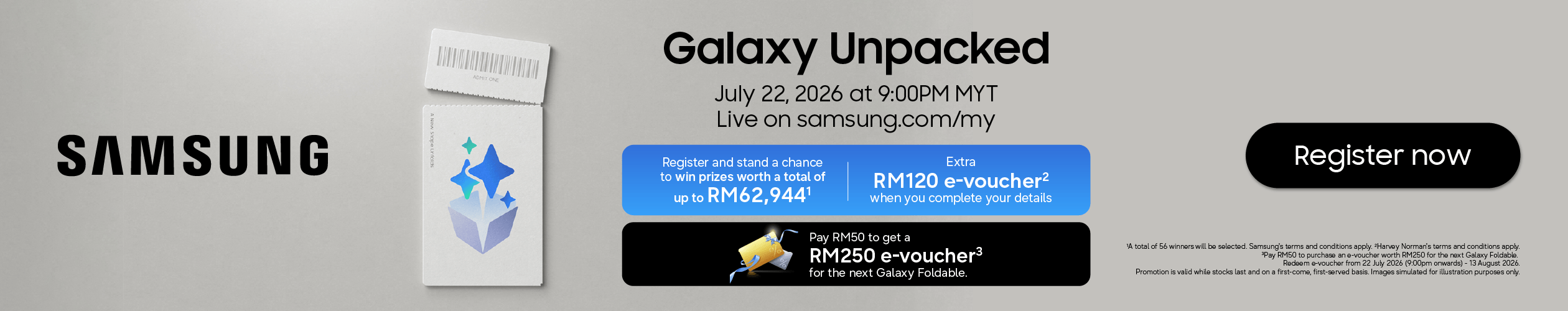 Samsung Galaxy Unpacked 2026 (08 Jul - 22 Jul 2026) - Category Banner