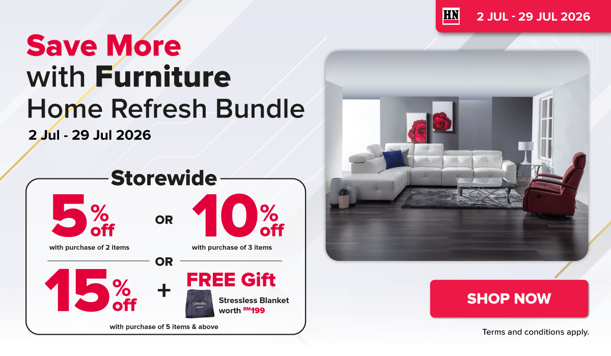 Save More with Furniture - Home Refresh Bundle (02 Jul - 29 Jul 2026) - Promo Banner