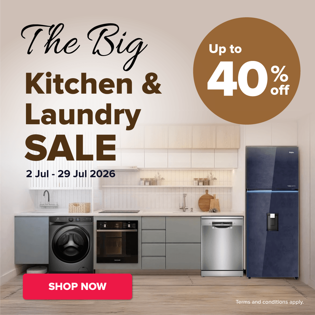 The Big Kitchen & Laundry Sale (02 Jul - 29 Jul 2026) - Homepage Mobile