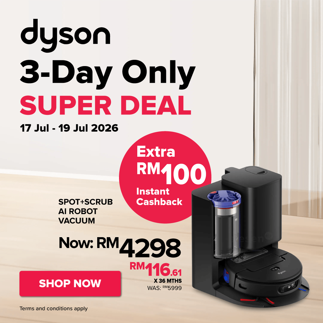 Dyson 3 Day Only Super Deal Robot Vacuum