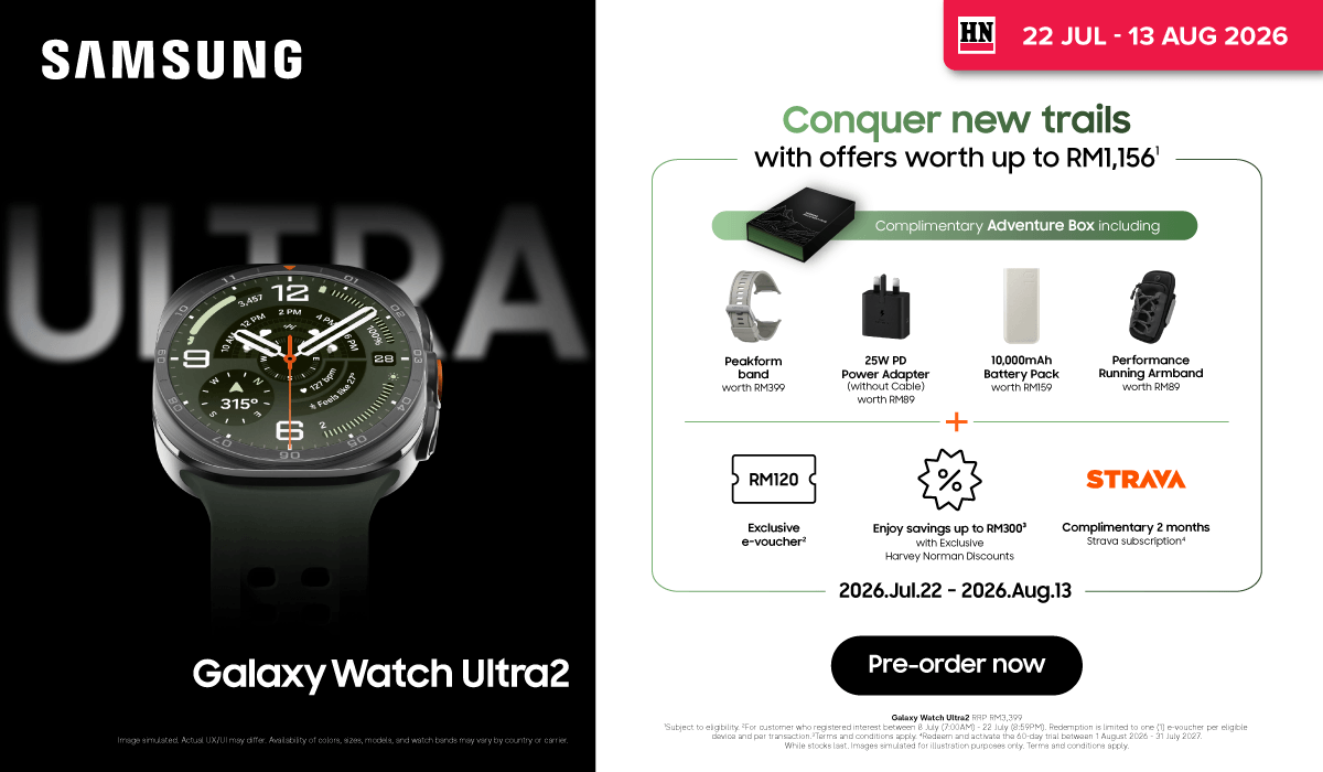 Samsung Galaxy Watch9 | Watch Ultra2 Pre-order (22 Jul - 13 Aug 2026) - Promo Banner