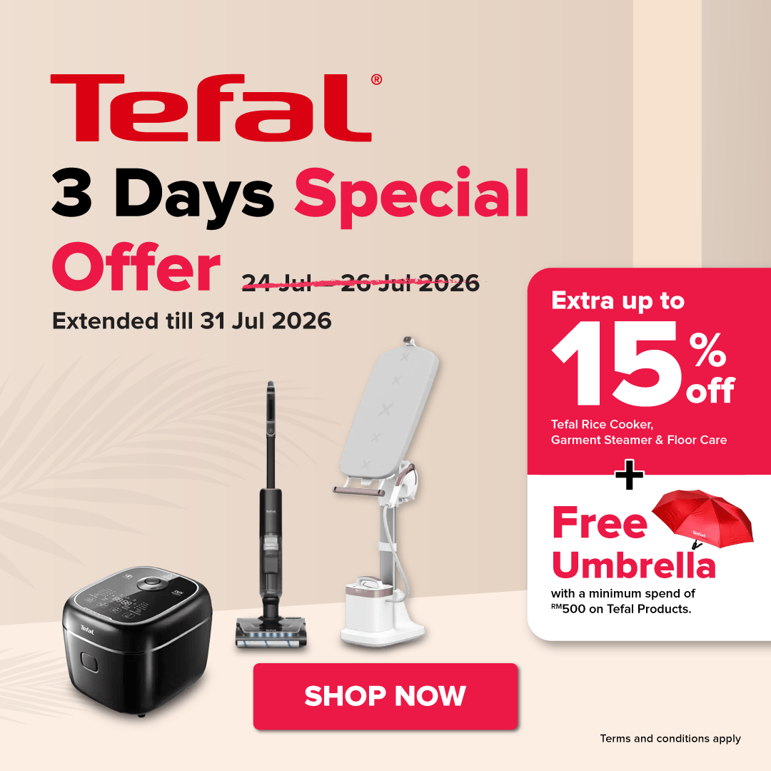 Tefal 3 Days Special Offer Extended