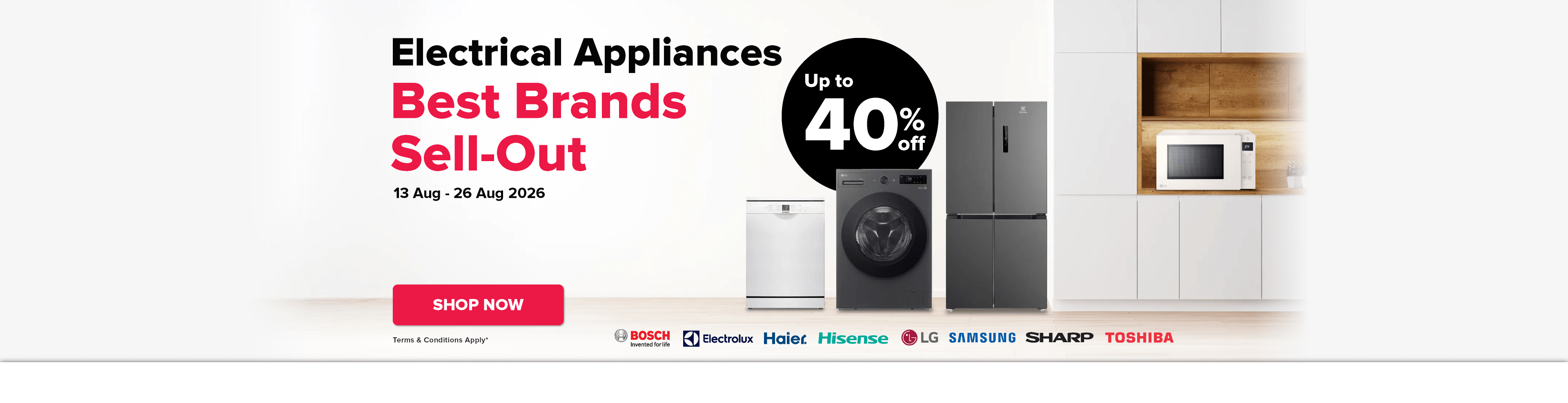 Electrical Appliances Best Brands Sell-Out