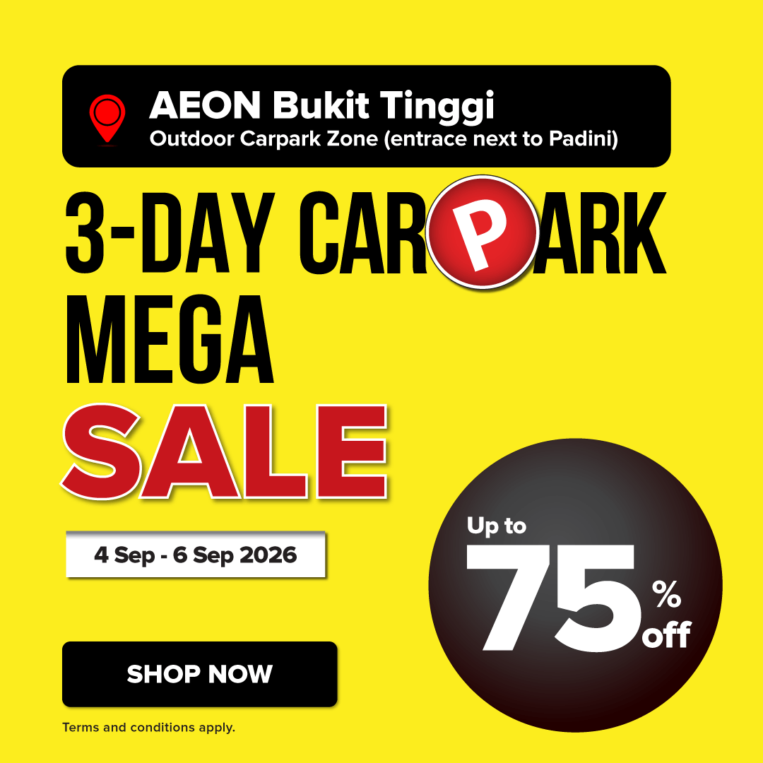 Aeon Bukit Tinggi Carpark Sale