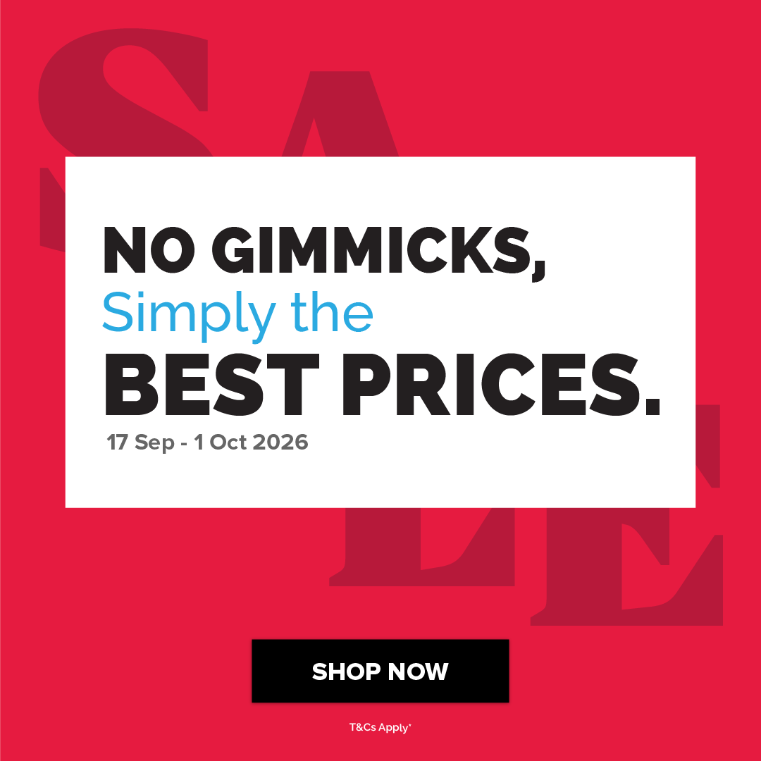 No Gimmicks, Just the Best Prices