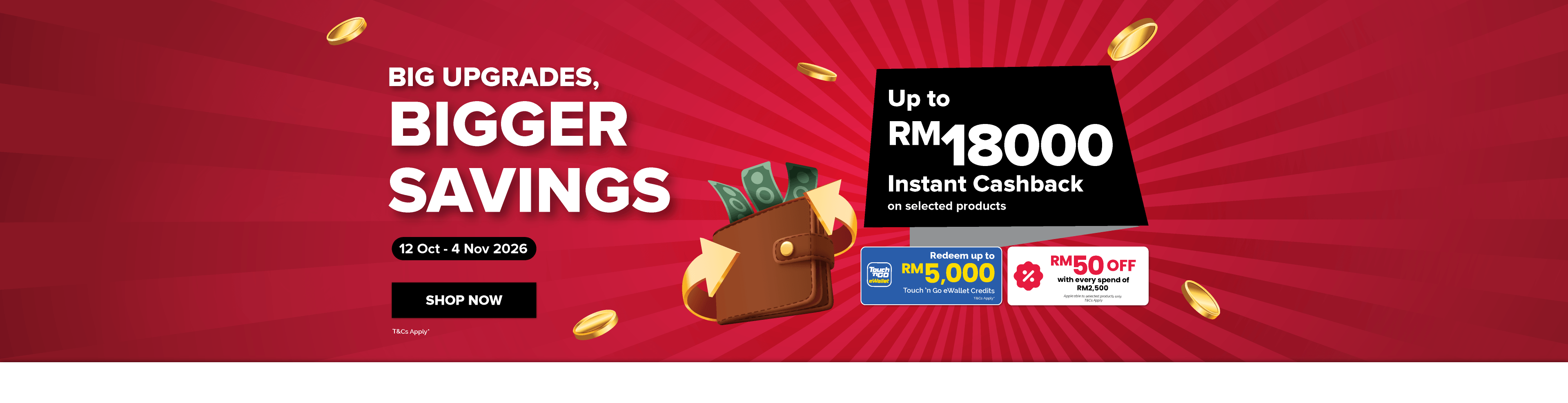 Big Upgrades, Bigger Savings