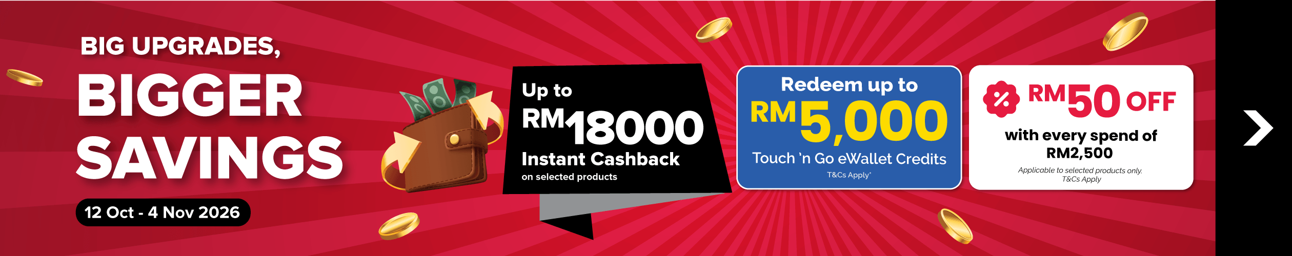 Big Upgrades, Bigger Savings