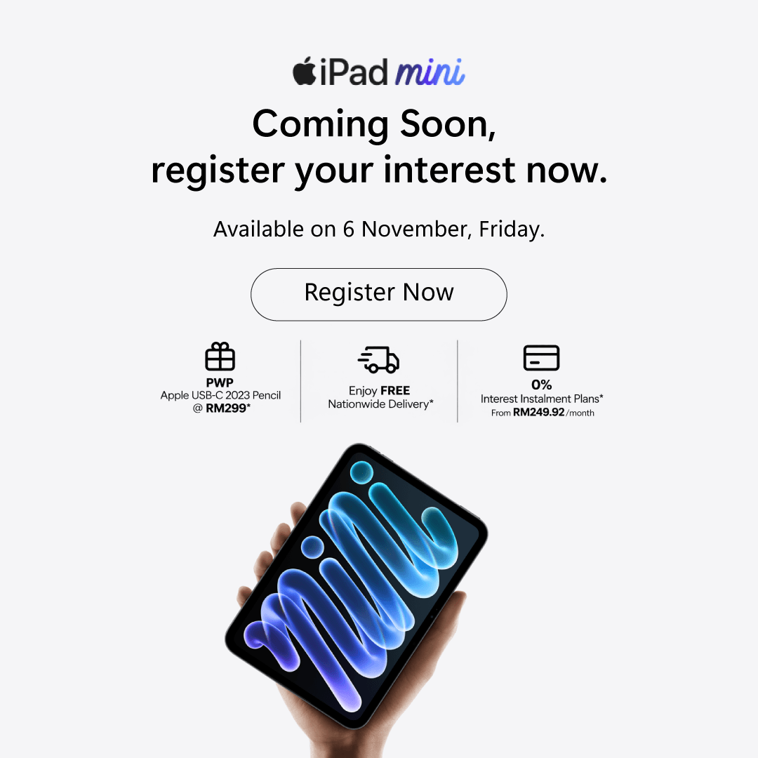 Apple iPad Mini - Register Your Interest