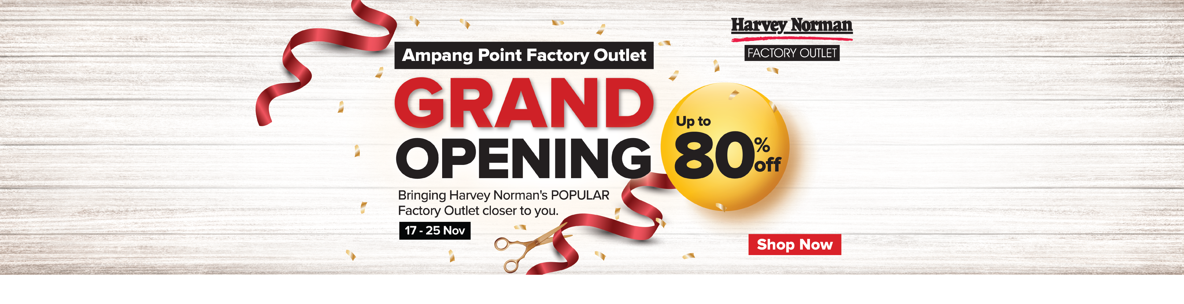 Ampang Point Factory Outlet Grand Opening Harvey Norman Malaysia